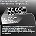 Imagen de Retoo Báscula Digital Baño Vidrio Templado 180kg