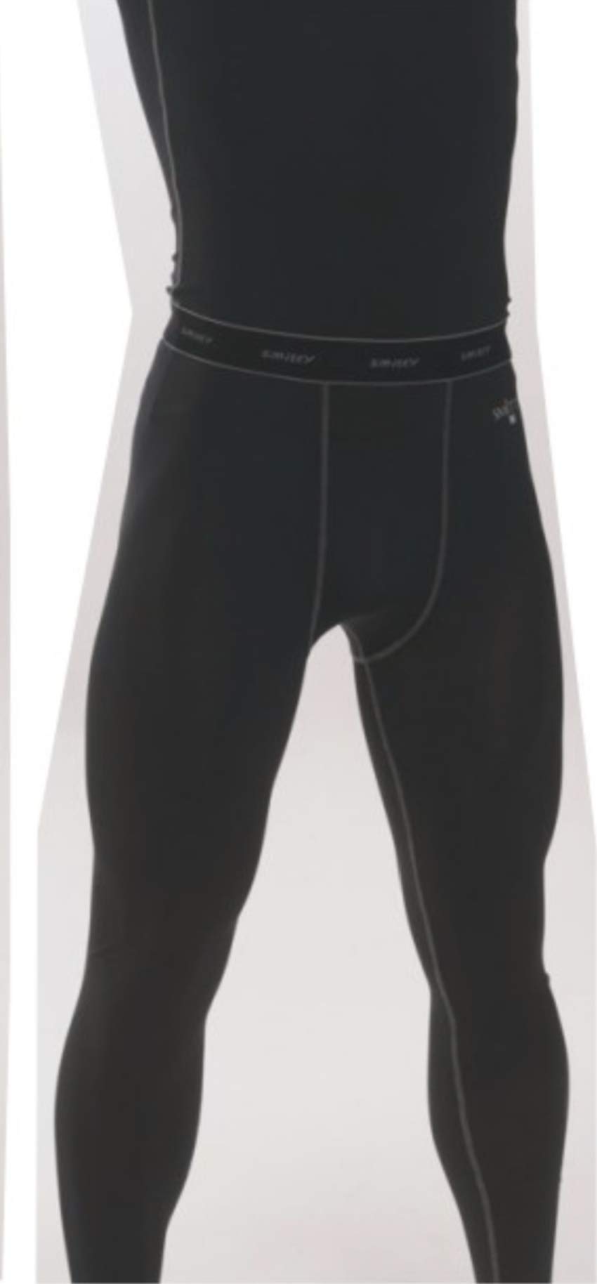 Smitty | BKS-414 | Black | Compression Ankle Length Tights | Polyester Spandex (XXL)