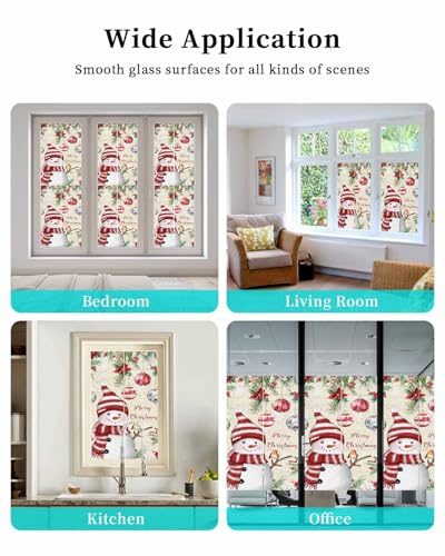Película decorativa para ventana con diseño vitrales 17.7 x 39.3 in miniatura 6