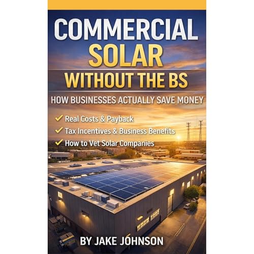 Commercial Solar Without the BS: CFO-Level Financial Analysis for Business Owners Audiolibro Por Solar Topper arte de portada