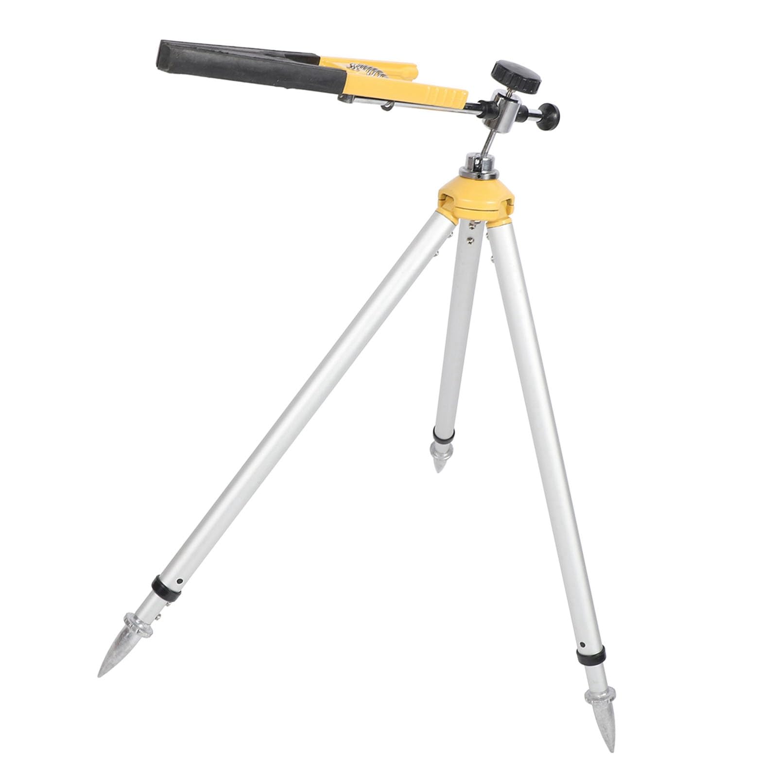 Soporte de Poste de Prisma de Estación Total, Abrazadera Ajustable Duradera para Topografía del Suelo, Aleación de Aluminio de 62-88cm