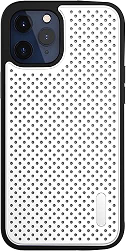 Coque de protection iPhone 14 Pro blanche robuste avec sécurité caméra
