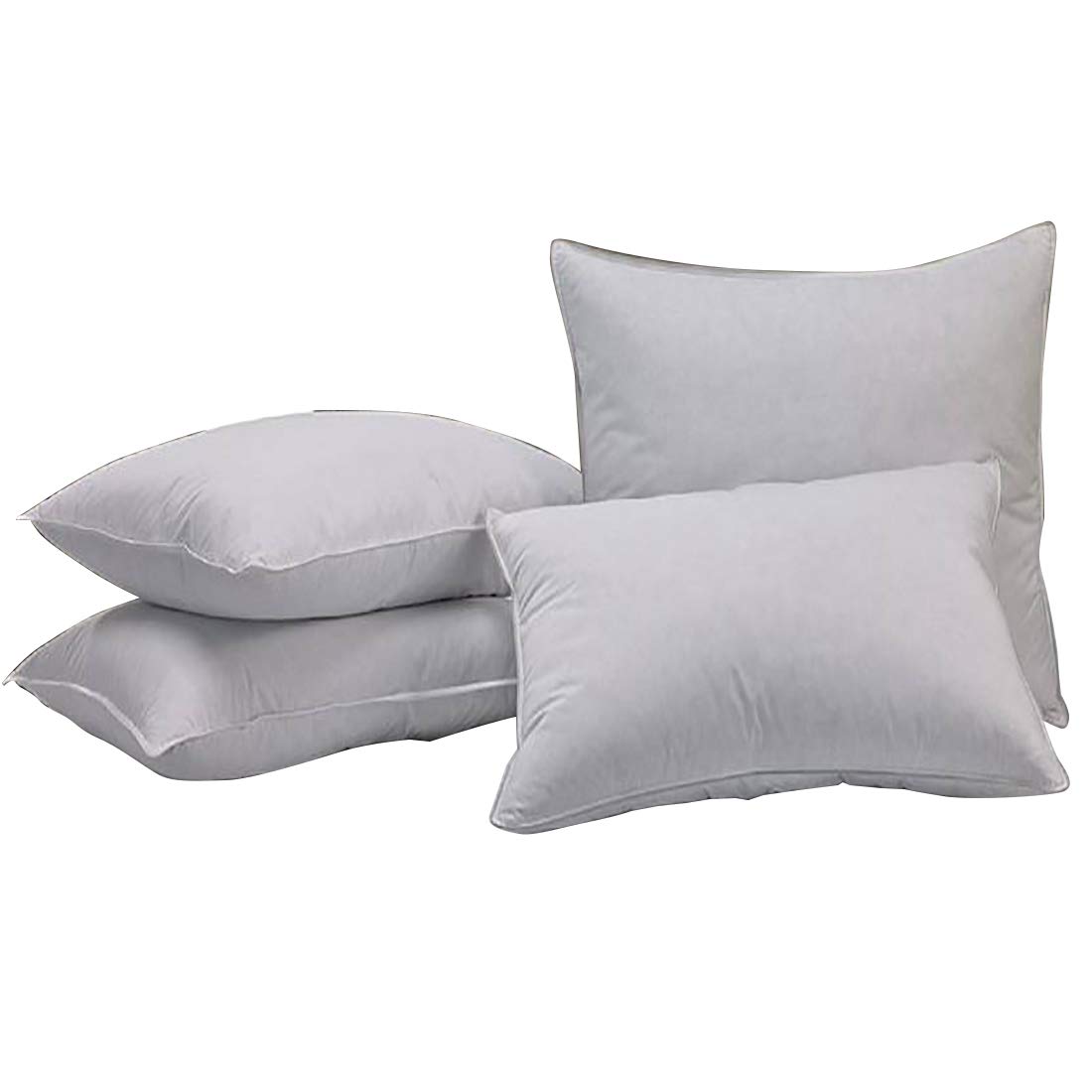 AVI Microfiber Pillow, 20 Inch X 30 Inch, White, 4 Pieces Amazon.in