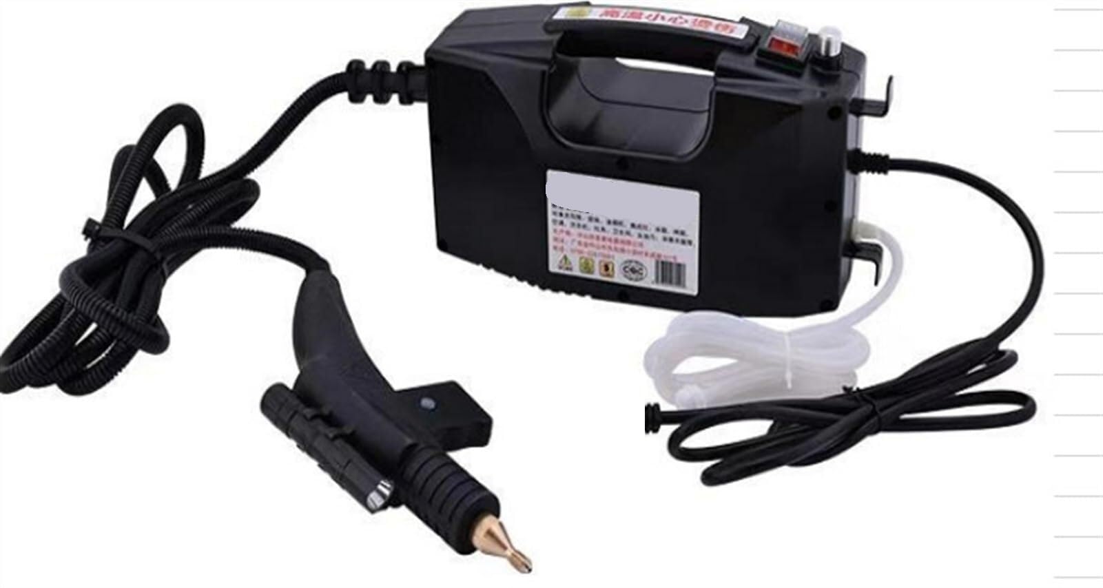 NGTFDCP Handheld Steam Cleaner, Steam Cleaner, 3000W High Pressure Machine Pumping Generator Sterilization Floor Washer, Car for Home, Car, Floor(Black)
