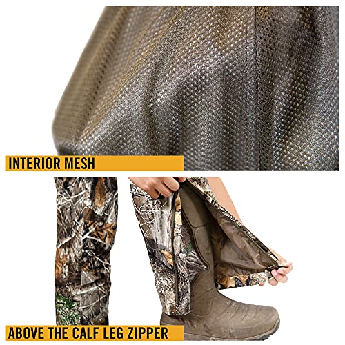 HOT SHOT Youth Camo Rain Pant - Waterproof, Ultra-Quiet, Pull-On Outdoor Hunting Pants4