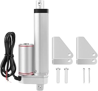 DC 24V Linear Actuator, Stroke 150mm 750N Electric Linear Actuator Small Tubular Motor Linear Motion Controller for Auto Car Door Window