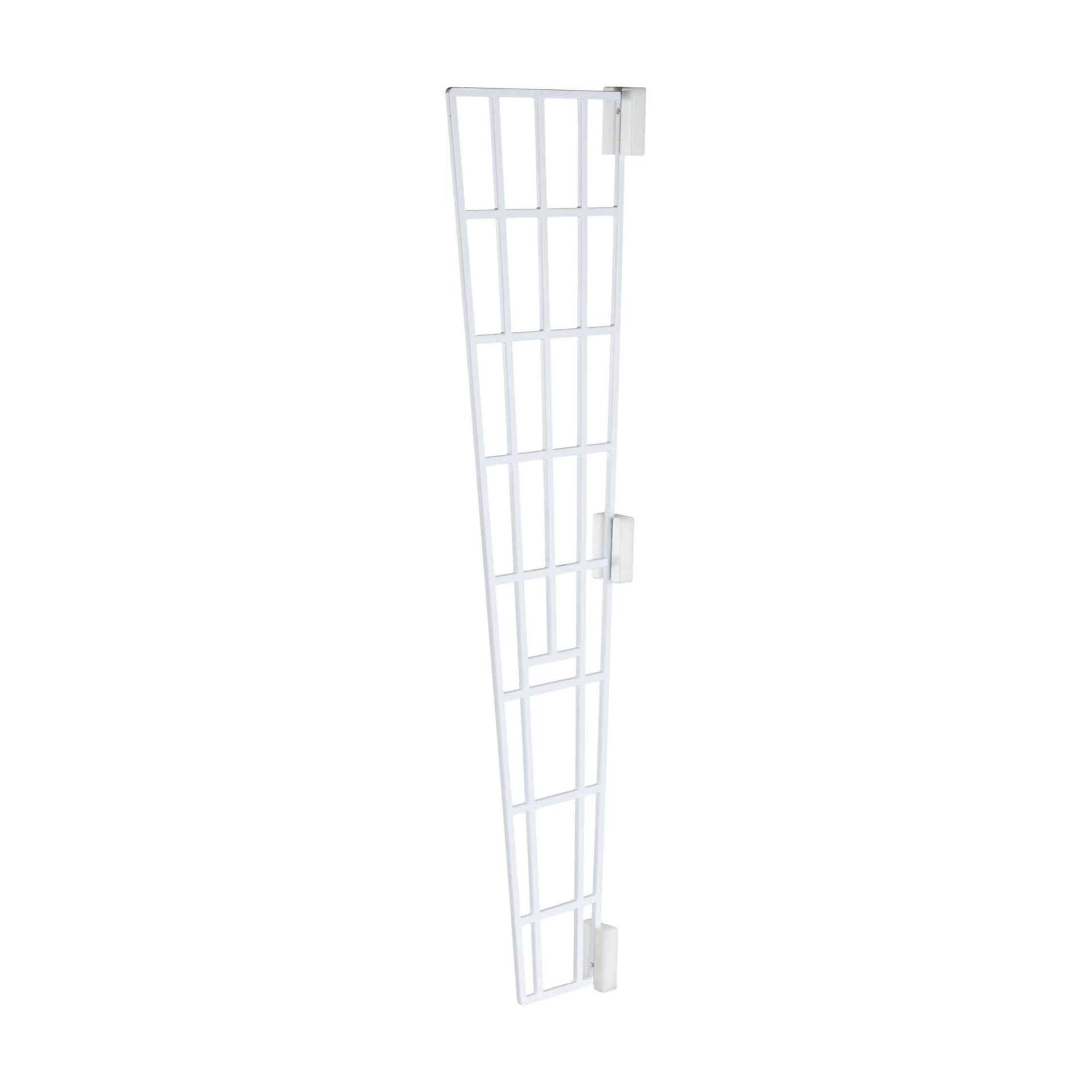 TRIXIE Élément latéral – Sécurité pour fenêtres inclinées en plastique incassable pour chats – Léger & stable, à visser ou coller – 62 × 16/​7 cm