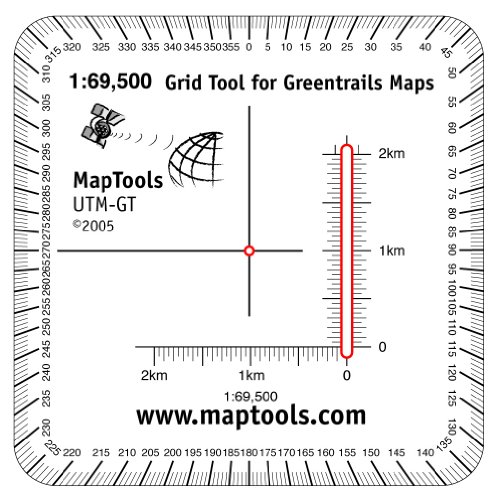 MapTools Green Trails UTM Slots 1:69,500 MapTools Green Trails UTM Slots 1:69,500
