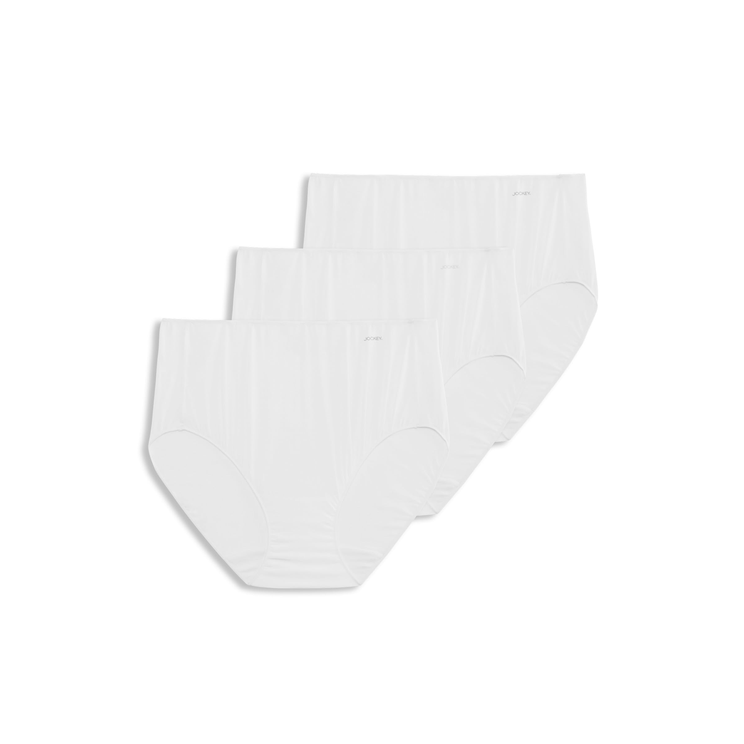 Jockey Women's Underwear No Panty Line Promise Hip Brief - 3 Pack