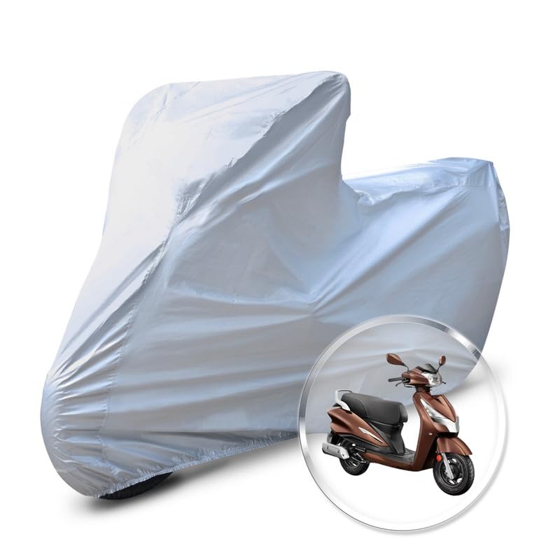 Image of Neodrift 'CrystalMax' Bike Cover for Hero Destini 125 (All-Weather Motorcycle Protection, Water & UV Resistant, Dustproof, Windproof).