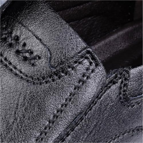 Mens Slip On Loafers for Casual Events Comfortable Walking Shoes Leather Lightweight Loafers Non Slip Sole for Men4