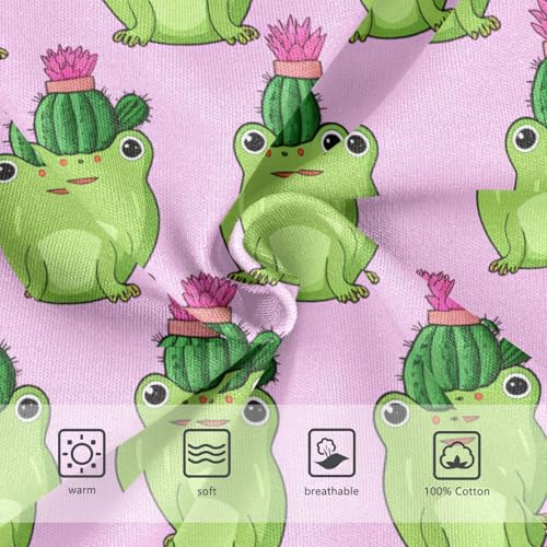 Cute Green Frogs Cactus Pot Toddler Boy's Underwear 2T 202c18043