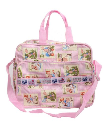 rl Walletsnbags Baby Diaper Nappy Changing Mother's Travel Waterproof Bag (Pink)-picture-21
