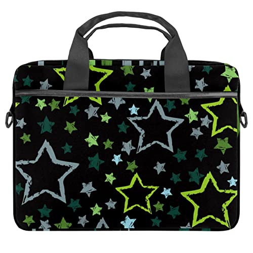 Sacoche pour ordinateur portable 13 pouces anti rayures à motif étoiles colorées