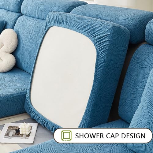 Couverture canape en forme L extensible housse canape angle velours - 8