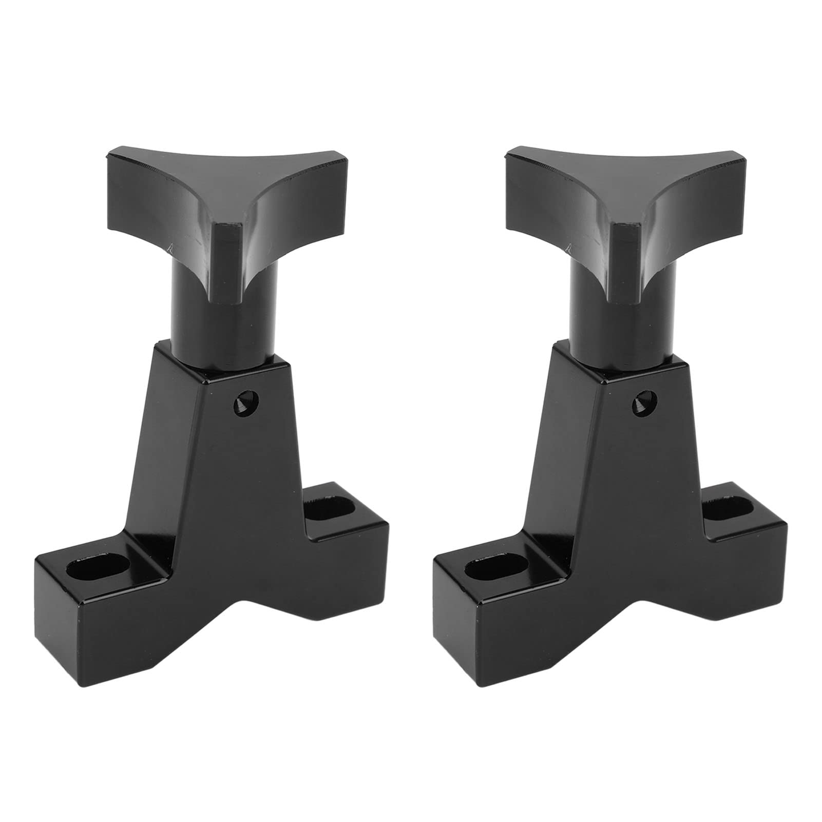 Jiawu Metalowy Uchwyt na rurę Wysokiego Podnoszenia 1-2,5 Cala, Regulowany do Zderzaka Klatki SUV (BLACK)