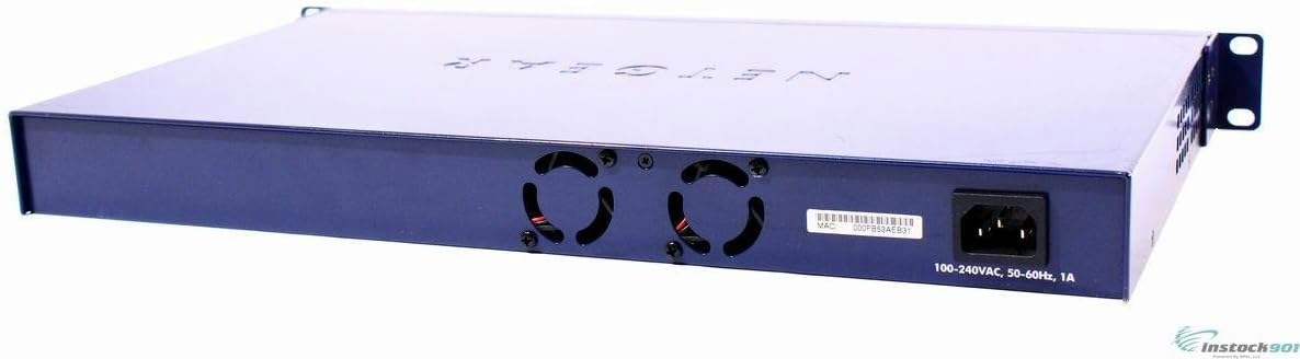 Netgear GS724T 24-Port 10/100/1000 Gigabit Switch