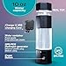 Echo Go+ Hydrogen Water Bottle - Hydrogen Infusion Technology - Rechargeable Water Bottle - SPE & PEM Purification - Active Hydration Support for Skin Health & Immune Function - 10 oz