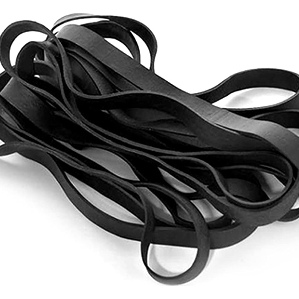 Heavy Duty Rubber Bands - 30 Pack Large Wide Bands For Office & Organizing