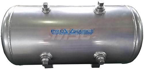 PRO SOURCE Tanque y receptor de aire comprimido de 2 galones y 200 psi, entrada de 1 pulgada