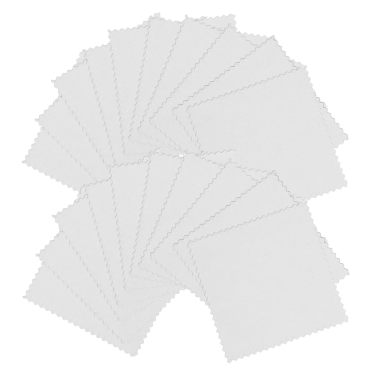 FRCOLOR Reinigungstuch Schmuckpoliertuch Mikrofasertücher Tücher Glanz Schmucktuchreiniger Silberpoliertuch Silbertuch Zum Reinigen Von Silberschmuck Wildleder Grau