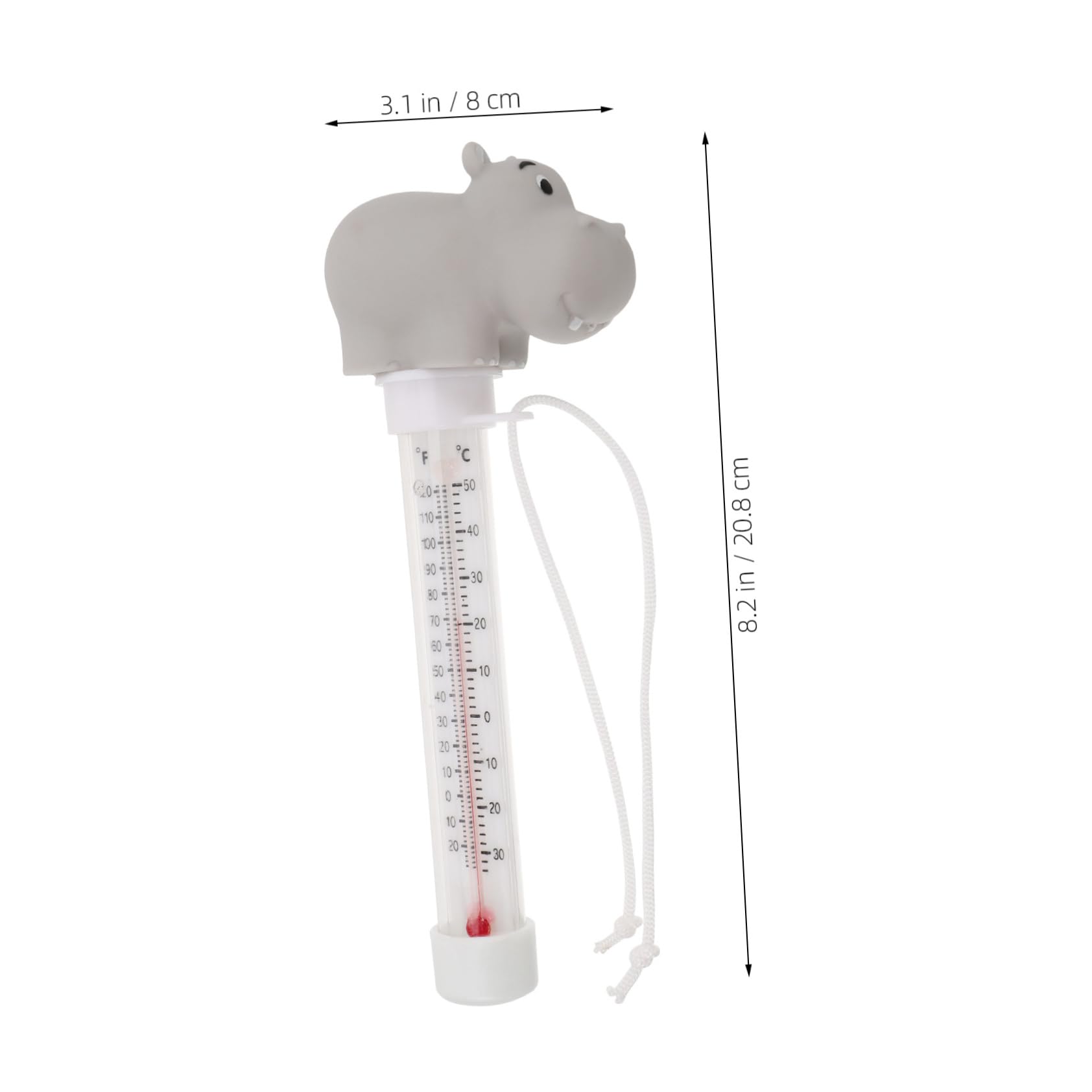 Generic Decorative Fish Tank Thermometer Floating Accurate Water Temperature Measure for Freshwater/Marine Aquariums