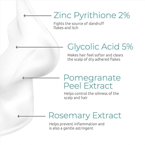 Miniatura 6 de DS Laboratories Dandrene - Champú y acondicionador anticaspa - Juego de champú para tratamiento de caspa y piel cabelludo seca y con picazón y