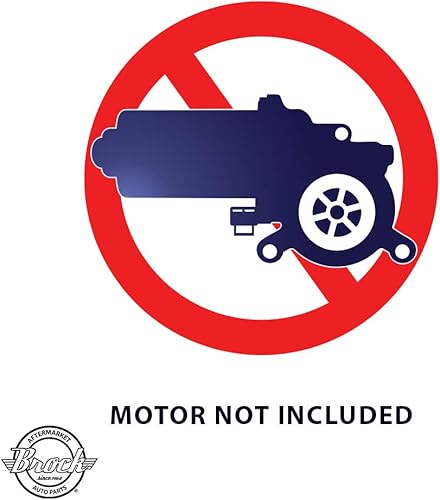 Miniatura 2 de Brock Reemplazo del mercado de accesorios Elevalunas eléctrico izquierdo del conductor delantero sin motor compatible con Ford Expedition 2007-2017