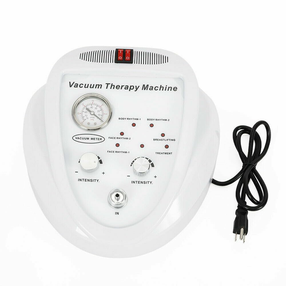 Bomba de pecho al vacío, masajeador de pecho, terapia al vacío, masaje, con medidor de vacío, luz de control, máquina de succión y belleza