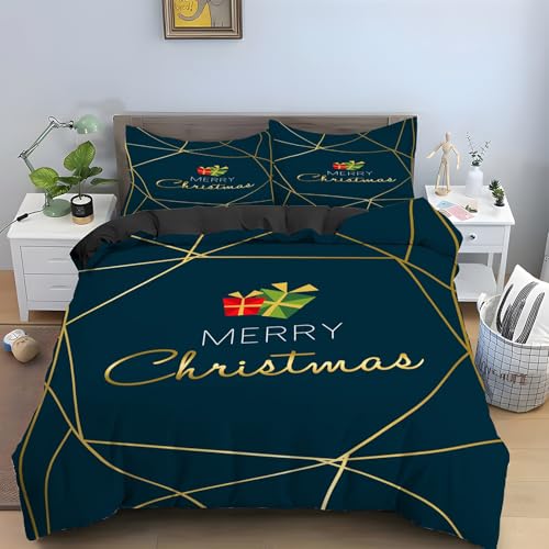 Housse de couette 160x200 microfibre et 2 taies d'oreiller KG1809