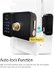 Waterproof Smart Lock For Gate Outdoor Keyless Electric Rim Double Sided Fingerprint Reader Lock With Ttlock App(Double side)