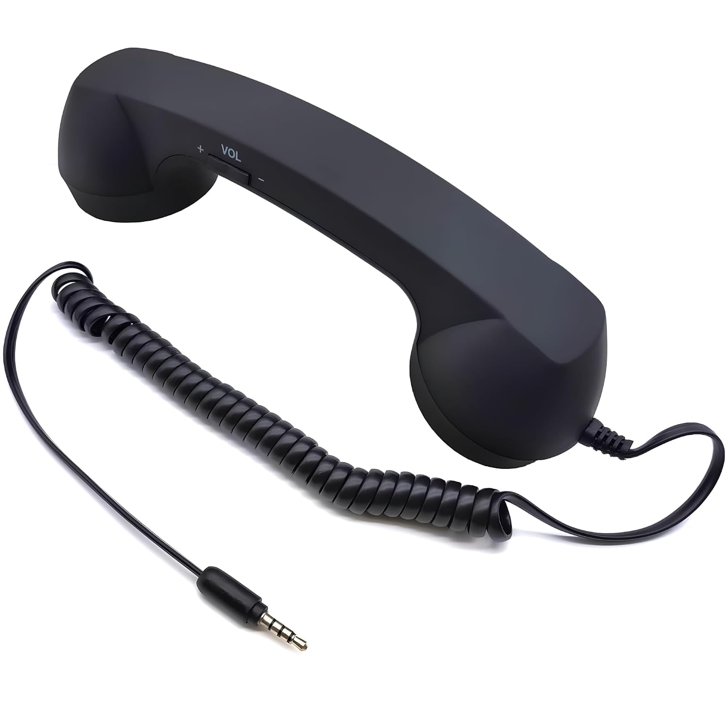 Drumstone (3 Years Warranty) Wired Retro Telephone Handset for Mobile Phones with 3.5mm Audio Jack, Built-in Speaker & Microphone, Noise Reduction Calling Receiver-picture-29