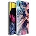 Produktbild Conie® Handyhülle Rück Schale für Huawei P Smart 2019, Ultra Slim TPU Hülle aus Silikon mit Bilder Motiv, Kanten Display Kamera Schutz, Rauch Abstract Design