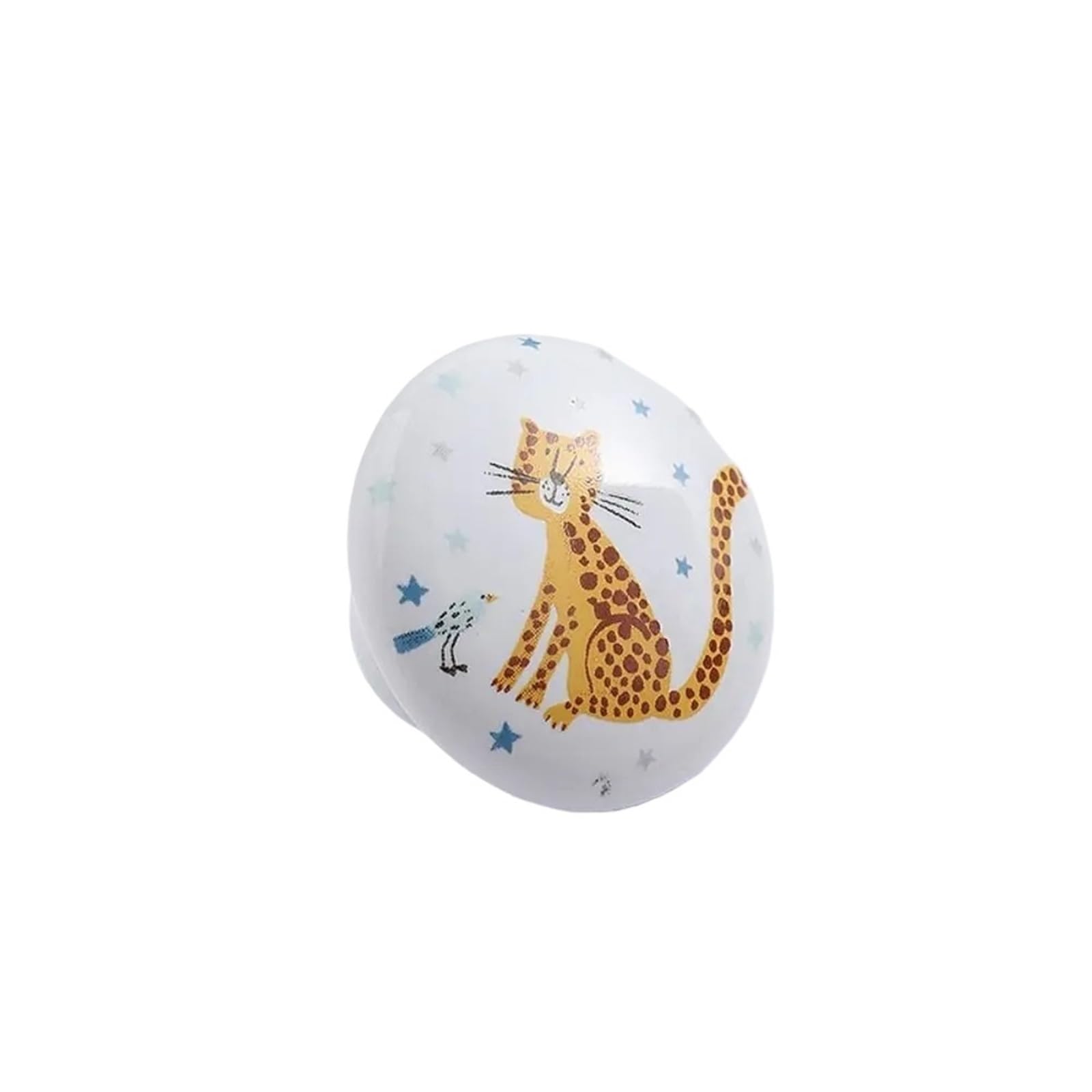 Kifsdlf Color4 Wardrobe Pulls Ceramic Door Handles Cupboard Round Animal Furniture With Screw Cabinets Drawers Knobs For Cupboard Wardrobes Furniture(Color4)