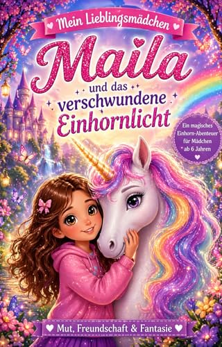 Lieblingsmädchen – Maila und das verschwundene Einhornlicht: Einhorn Abenteuer für Mädchen (Lieblingsmädchen Abenteuer Band 1)