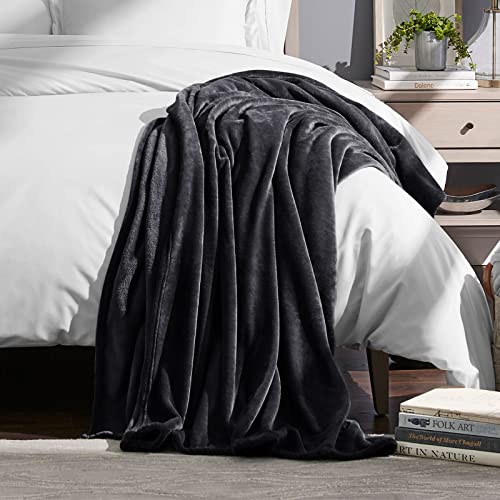 Oxford Homeware Fleece Blanket Sofa Throw Cuddly Reversible Soft Throws for Bed, Couch, Settee, Travel Lightweight and Breathable Blanket fit All Season (Black, Twin/Double) - Cosy Home Interiors Oxford Homeware Fleece Blanket Sofa Throw Cuddly Reversible Soft Throws for Bed, Couch, Settee, Travel Lightweight and Breathable Blanket fit All Season (Black, Twin/Double) - Image 4