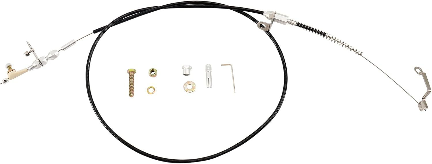 KD-2AODU Black Kickdown Cable Kit for Ford AOD Transmission