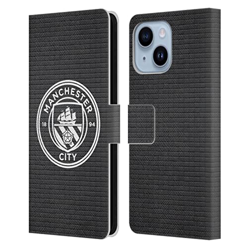 Étui portefeuille Manchester City FC iPhone 14 Plus étui cuir rabat portefeuille