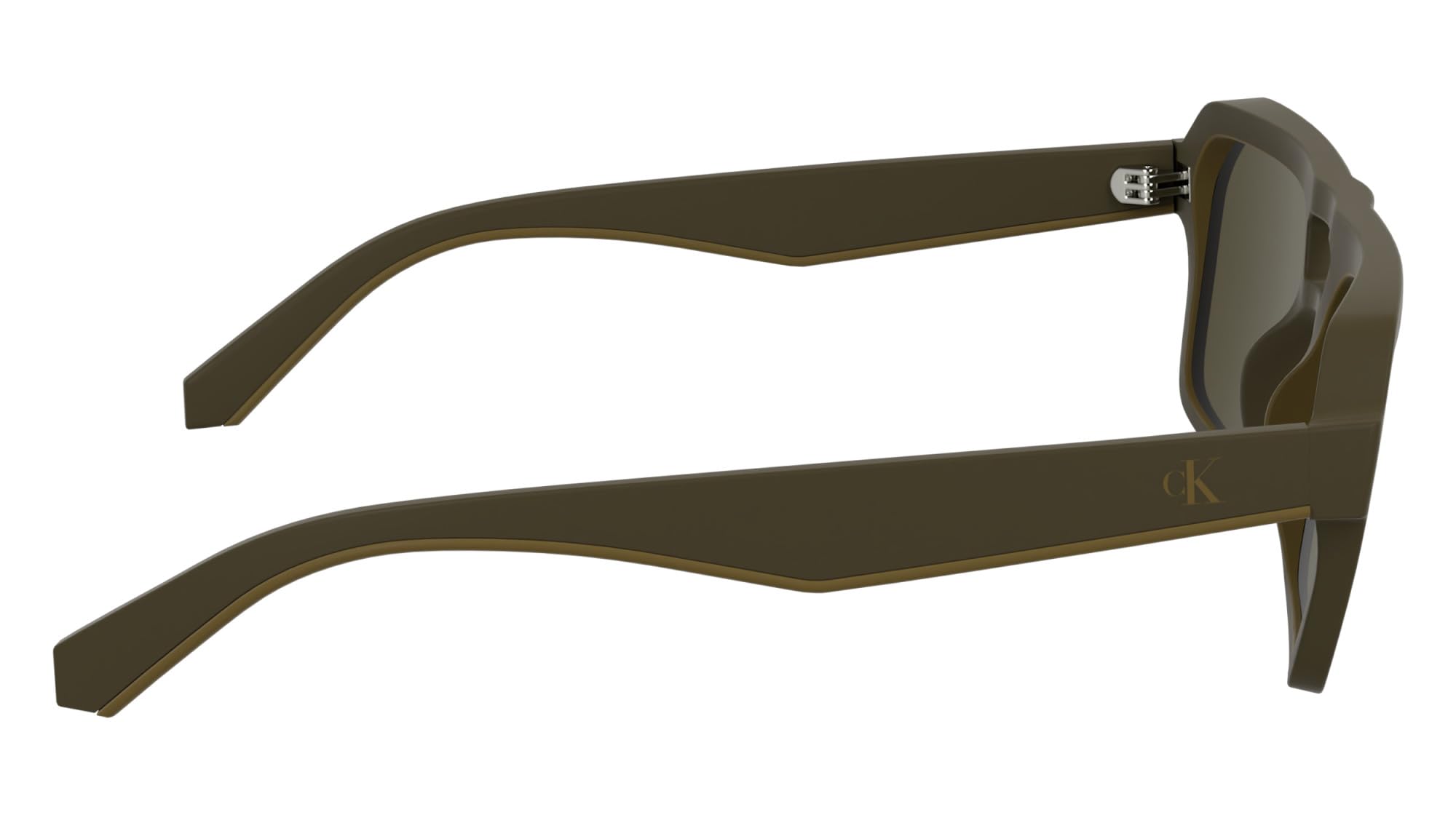 Calvin Klein Jeans Men's Sunglasses CKJ25603S - Matte Brown with Solid Brown Lens