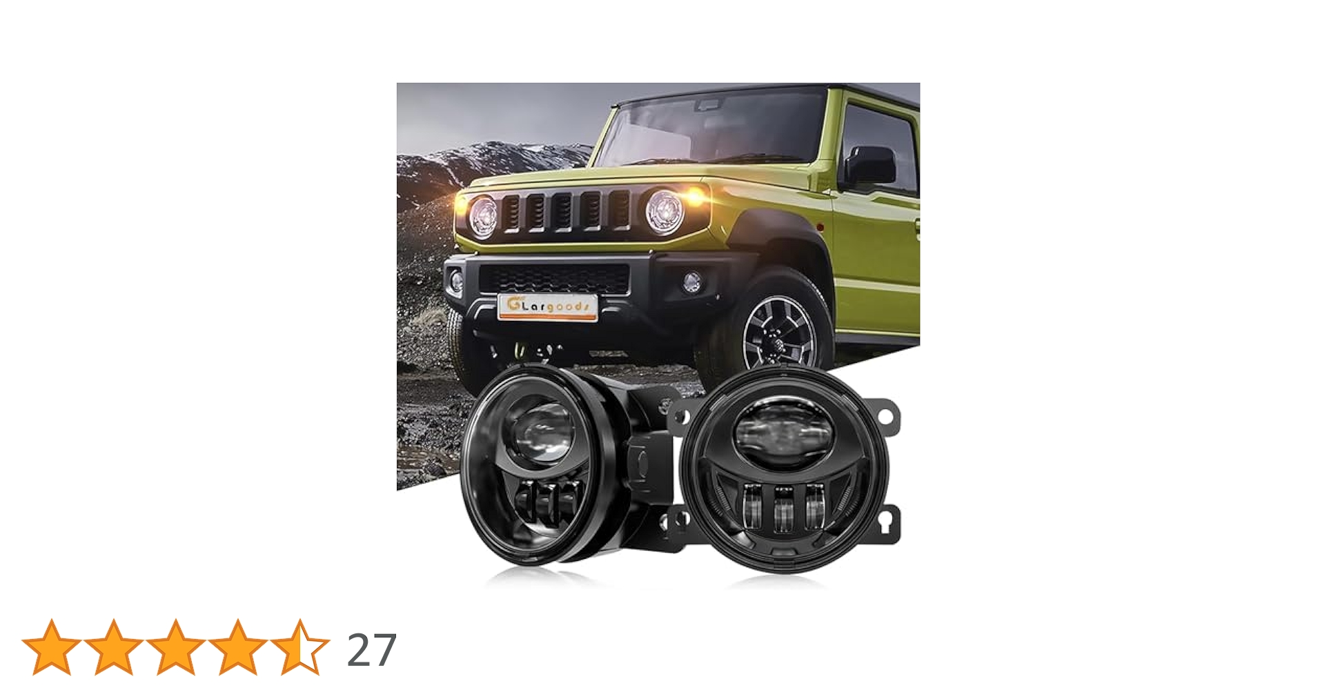 Amazon | Largoods ジムニー フォグランプ JB23W/64/43W/74