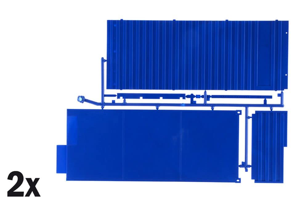 Italeri 1:24 Container Auflieger 40Ft, Modellbau, Bausatz, Standmodellbau, Basteln, Hobby, Kleben, Plastikbausatz, detailgetreu