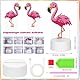 Zoyomax Diamond Painting Nachtlicht, Geschenke Für Mädchen 5 6 7 8 9 10 Jahre, 3D Kreative Diamond Painting Lampe Flamingo, Weihnachten Spielzeug Geschenk Für Kinder Ab 6-12 Jahre