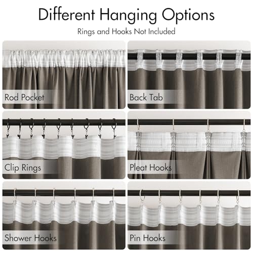 Image of MIULEE Gold Velvet Pinch Pleat Blackout Curtains W52 X L90 Inches | 2 Panels,Luxury,Thermal Insulated,Super Soft,Back Tab & Rod Pocket,for Bedroom Living Room