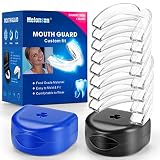Mouth Guard for Teeth Grinding, Night Guard for Teeth Clenching- Custom Moldable Dental Mouth Guard,
