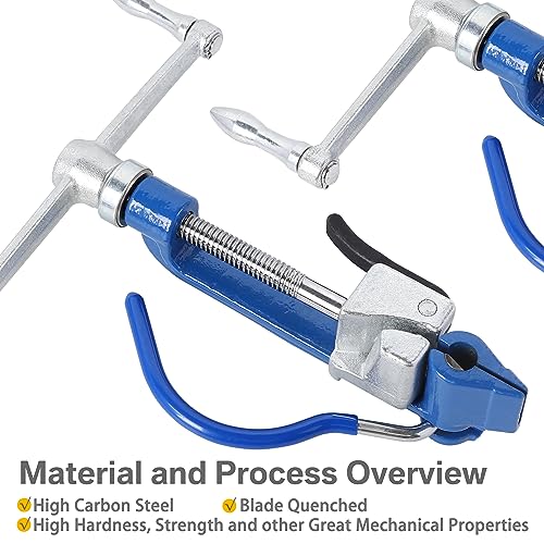 UpJia Flarish Steel Banding Tool - Tensioner & Cutter & Crimper- Metal Stainless Strapping Set, Screw-Type Band Pliers for High Tensile Packaging by UpJia Flarish - Image 5
