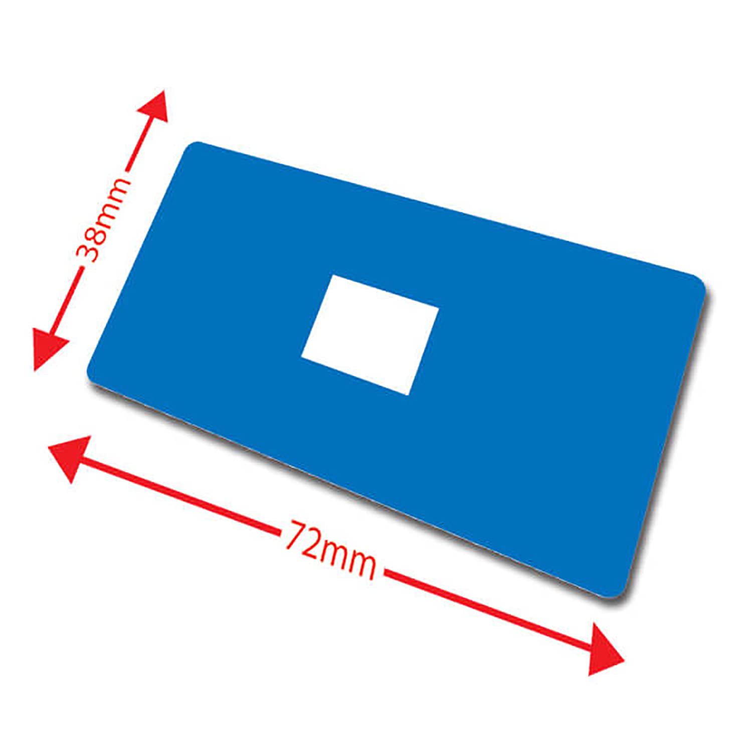 100 Book Colour Coding School Library Book Index Labels 72x38mm Primary Teaching Services (Blue)