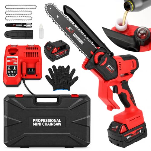 8-Inch Cordless Chainsaw
