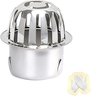 SHUGUANGGUDE Купольный фильтр для защиты желоба, фильтр для желоба, фильтр для нижнего носика из нержавеющей стали 304, наружная сливная крышка, желоб.