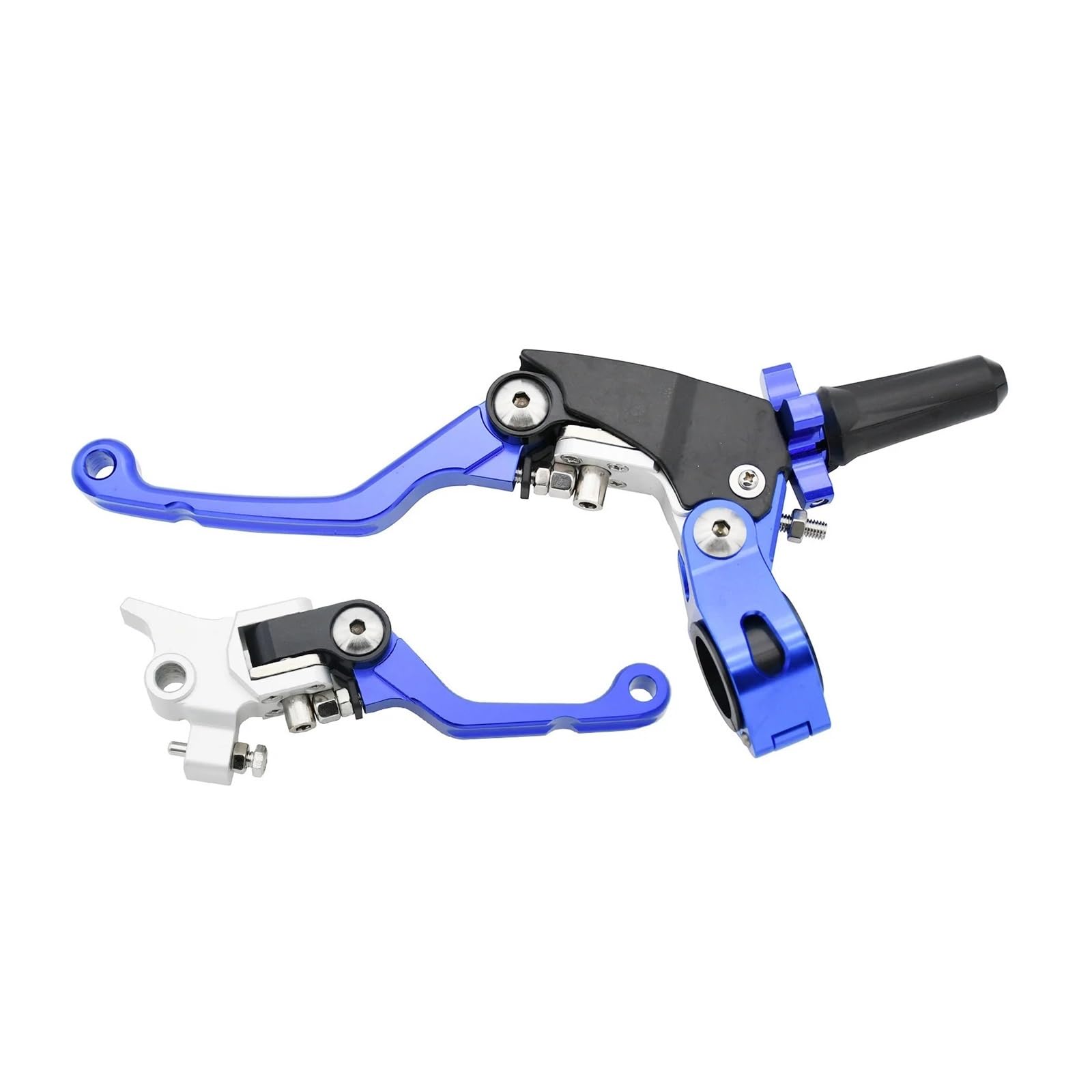 Nhgfdfs Ktm Blue 2 Set Motorcycle Clutch Brake Lever Universal 22Mm Clutch Levers Brake Cnc Hydraulic Master Cylinder Handle For Ho&Nda