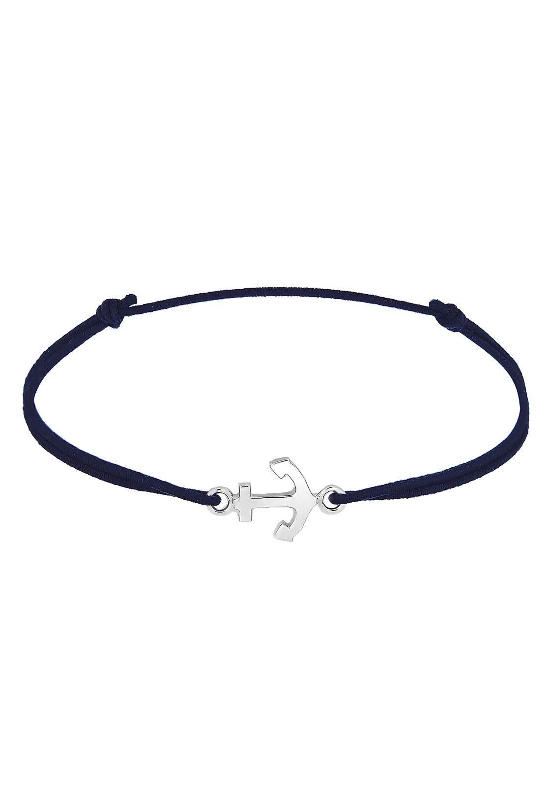 Elli Women 925 Sterling Silver Anchor Bracelet of Length 16cm 0202171717_16